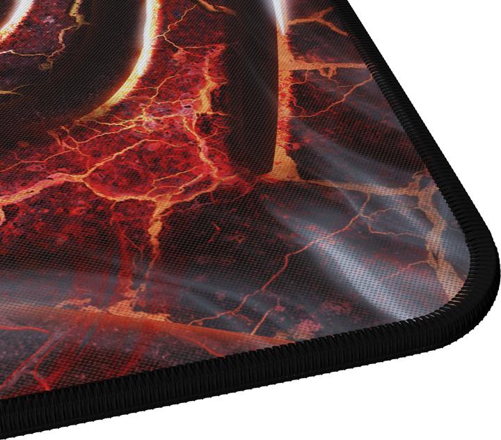 Image du produit Genesis Tapis de souris Carbon 500 MAXI LAVA G2 Edition, Multicolore, 450 x 900 x 2,5 mm