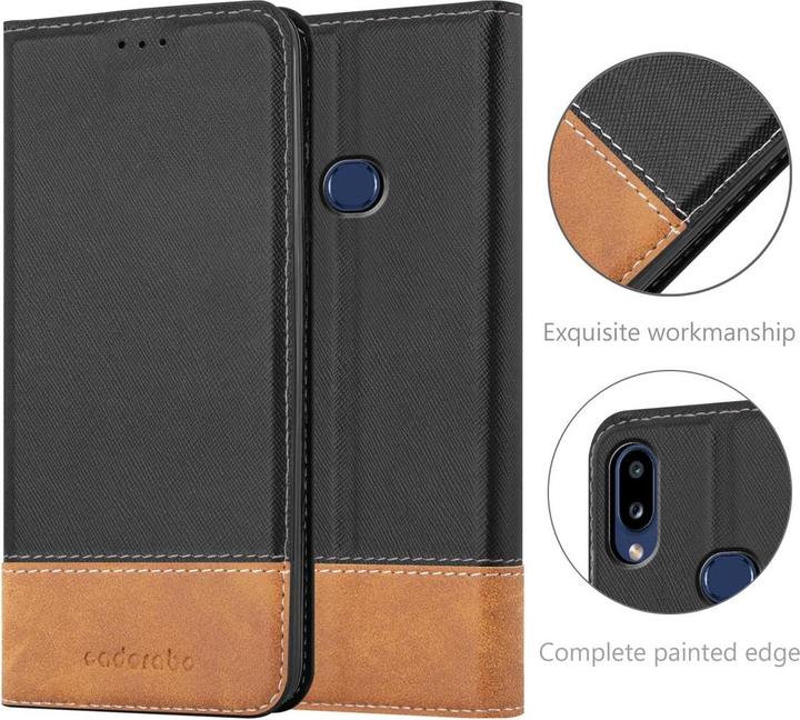 Produktbild Cadorabo X-Wallet Kunstlederkombi Hülle (Samsung Galaxy A10s, Samsung Galaxy M01s)