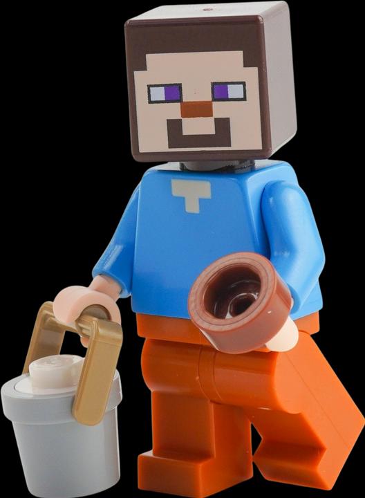 Actual product image LEGO Minecraft Mini-Set Nether Hero mit Strider - NEU! Menge 1x