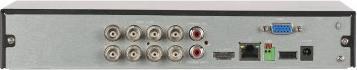Produktbild Dahua DH-XVR5108HS-4KL-I3 digital video recorder (DVR) Black (Eingebaute Anzeige, Eingebautes Display, Bluetooth, WLAN, GPS-Empfänger, Beschleunigungssensor, Eingebautes Mikrofon, Full HD)