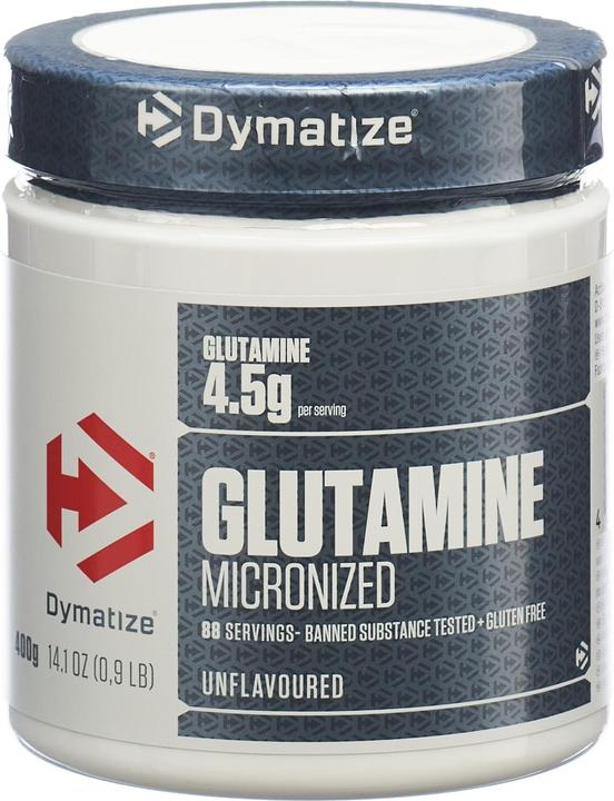 Actual product image Dymatize Glutamine Micronised neutre (Neutral, 1 pcs., 400 g)