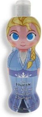 Disney Frozen Gel & Shampoo 2 in 1 Elsa Für Kinder (400 ml) (400 ml, Flüssiges Shampoo)