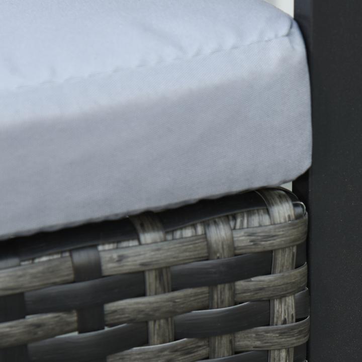 Produktbild Outsunny Polyrattan Sitzgruppe als 5-tlg. Set
