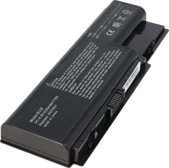 Actual product image Acer Aspire 7738G battery (8 Cells, 5200 mAh)