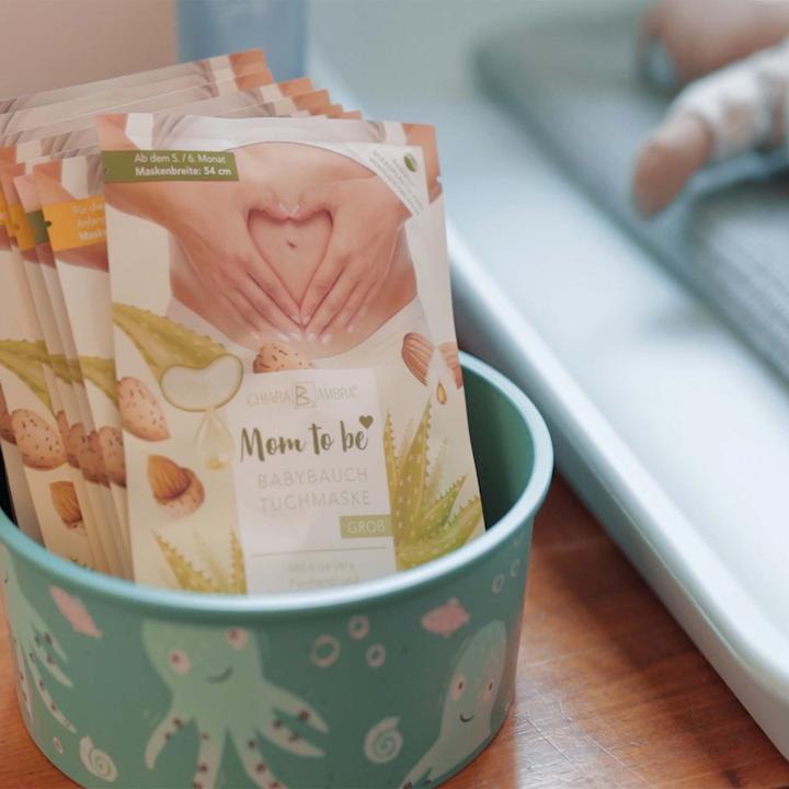 Actual product image Chiara Ambra Baby Belly Cloth Mask (50 ml)
