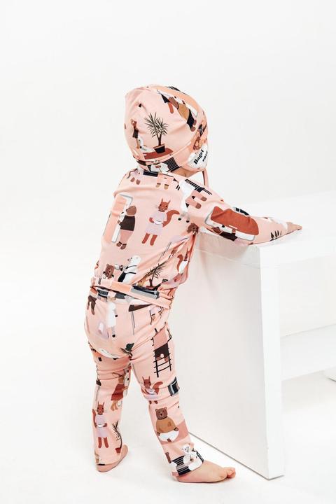 Actual product image Hebe Leggings with high waistband and animal print (74)