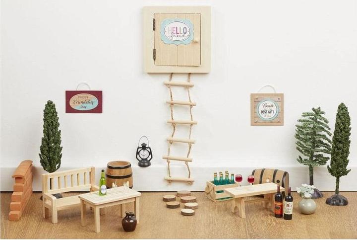 Actual product image Hobby Fun Mini utensils rope ladder 15 x 4.5 cm