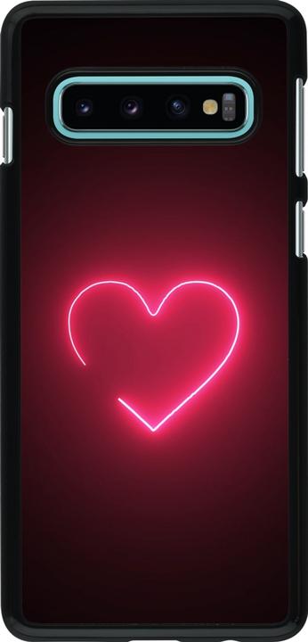 Immagine prodotto PhoneLook Copertina San Valentino 2023 cuore singolo al neon (Samsung Galaxy S10)