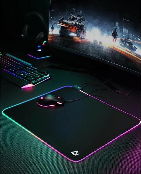Immagine prodotto Aukey KM-P8 Tappetino per mouse da gioco RGB 45x40cm IMPERMEABILE