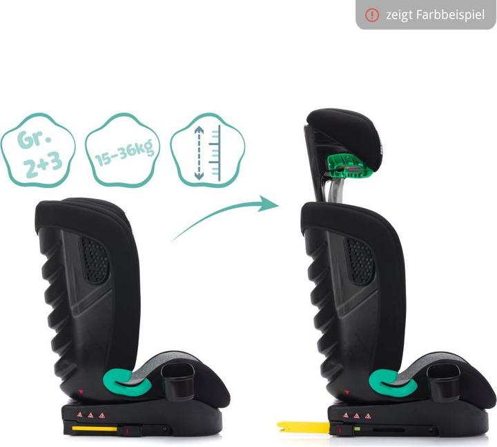 Produktbild Fillikid Kindersitze 15-36 kg Kindersitz Elli Pro i-Size ab 3 Jahre - 12 Jahre (100 (Kindersitzerhöhung, ECE R129/i-Size Norm)