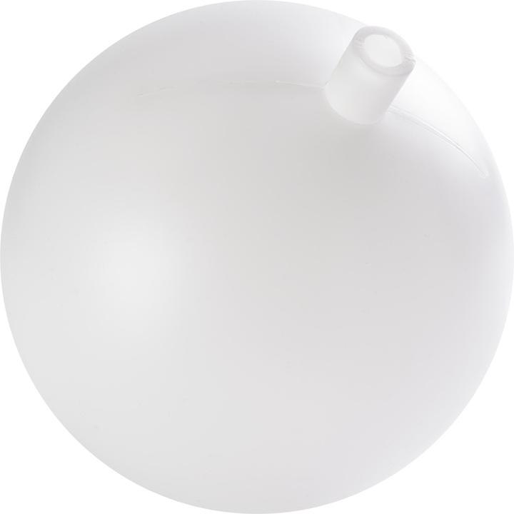 Image du produit VBS Sphère en plastique avec embout, blanc mat (10 cm)