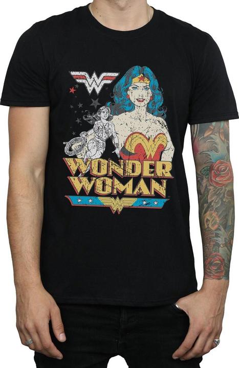Immagine prodotto Wonder Woman Posing Maglietta Uomo (3XL)