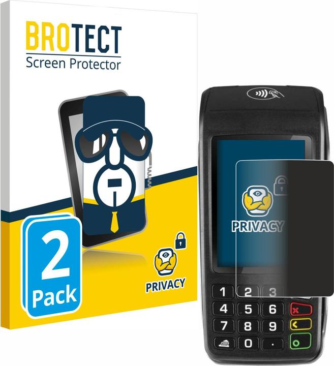 Produktbild BROTECT Sichtschutzfolie Anti-Spy Privacy Folie Blaulicht-Schutz (2 Stück, Blackview BL5000)