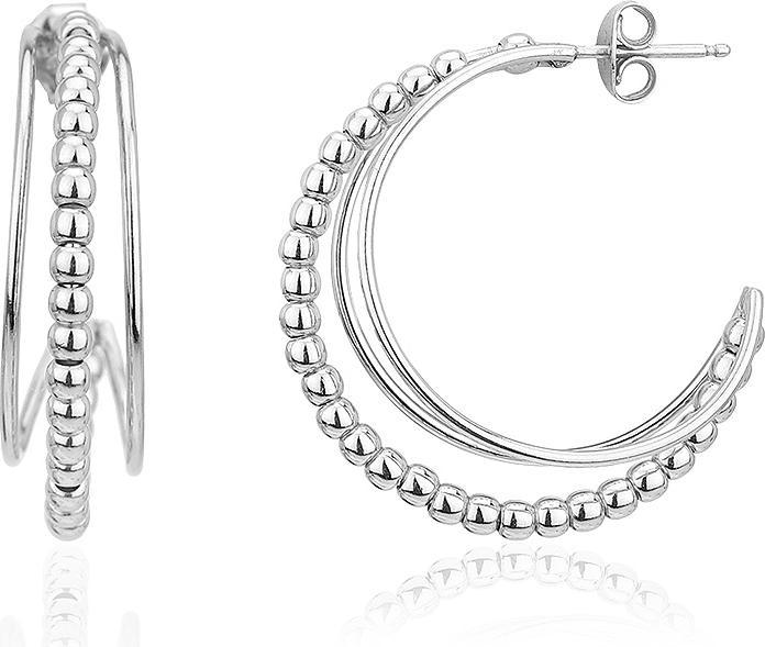 Leyda Ohrstecker Creolen (Silber 925)