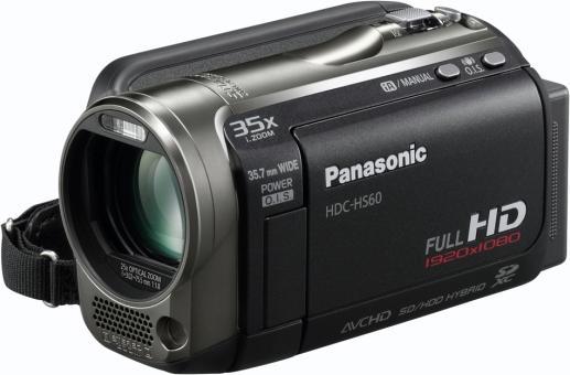 Produktbild Panasonic HDC-HS60-K, Full-HD Harddisk Camcorder, 120GB