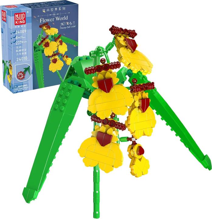 Actual product image Mould King Golden orchid