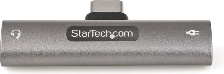 Actual product image StarTech USB-C Audio & Charging Adapter - USB-C Audio Adapter with -TRRS Headphone/Headset Jack and USB (USB, 3.5mm jack, USB 3.2)