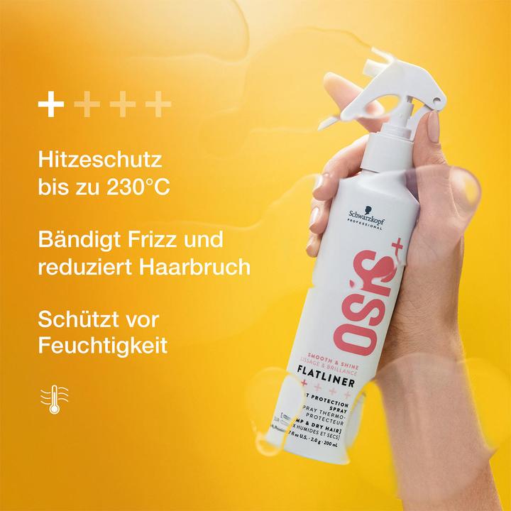 Image du produit Schwarzkopf Professional Spray de protection thermique Osis + Flatiner (200 ml)