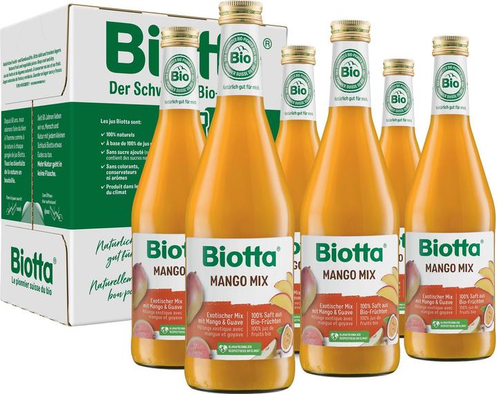 Produktbild Biotta Mango Mix (6 x 50 cl)