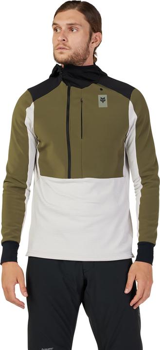 Actual product image Fox Jacket 23 Defend Thermal Hoodie Green (M)