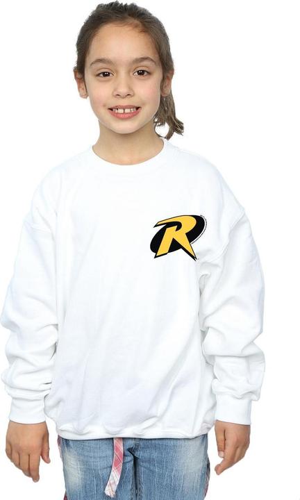 Produktbild Batman Robin Logo Sweatshirt Mädchen (140, 146)
