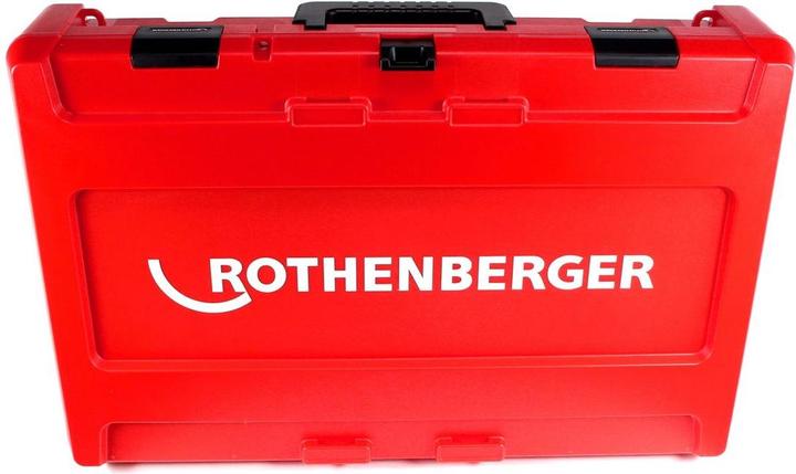 Produktbild Rothenberger ROMAX 4000 Akku Pressmaschine 18 V Li-Ion elektrohydraulisch im Transportkoffer mit 4 A