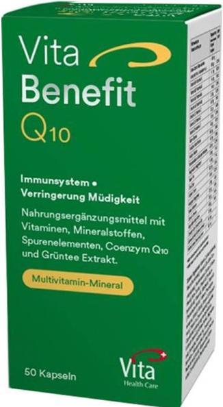 Produktbild Vita Benefit Q10 (50 Stück, Kapseln, 192 g)