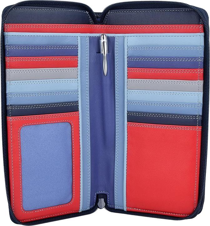 Produktbild Mywalit Large Double Zip Around Purse Geldbörse Leder 18 cm