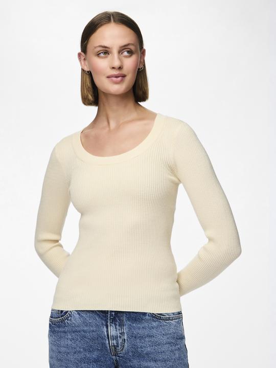 Actual product image Pieces Pcmira Ls U-Neck Knit Noos Bc (L)