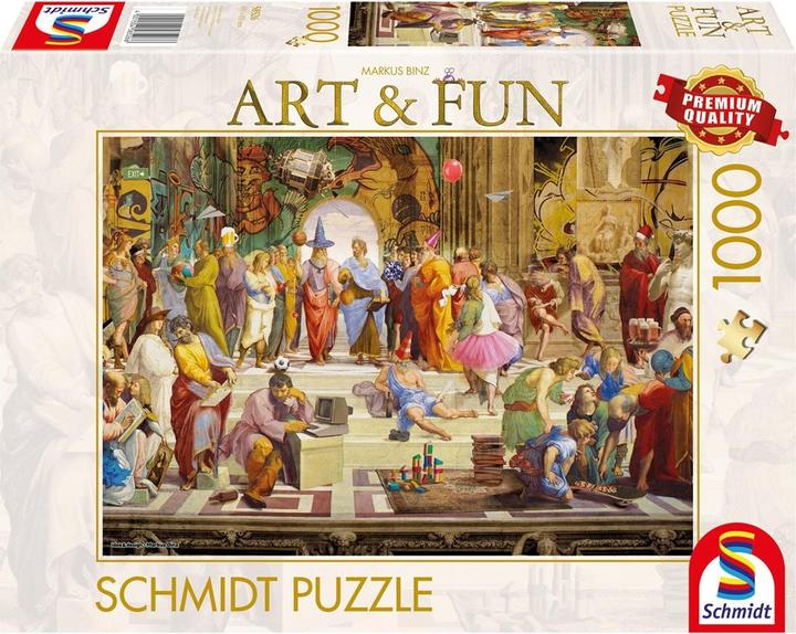 Produktbild Schmidt Spiele Die Schule von Athen 1000 Teile (1000 Teile)