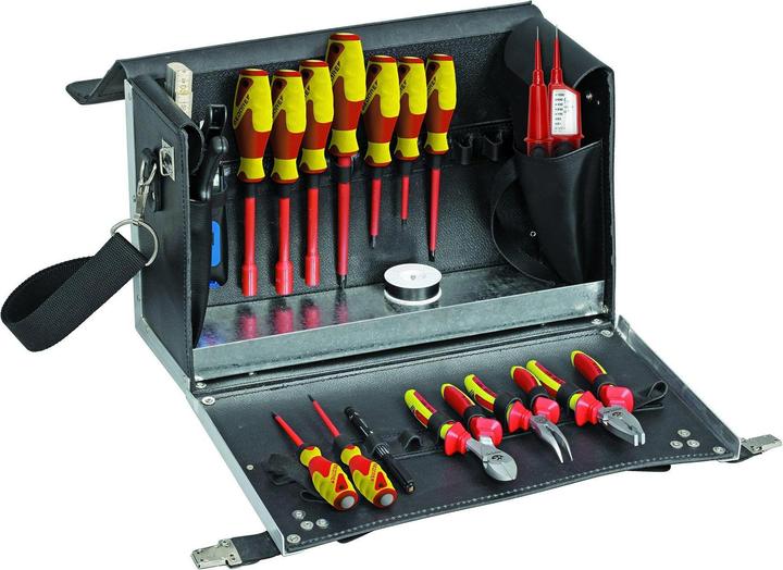 Immagine prodotto Gedore 1091 Valigetta per utensili elettrici 18 pezzi