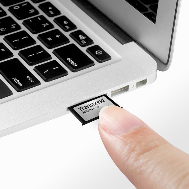 Produktbild Transcend JetDrive Lite 130 für MacBook Air 13 (128 GB, SDXC, U1)