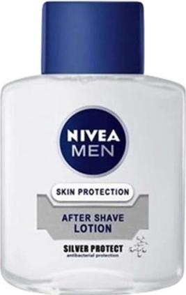 NIVEA Rasoir protection peau homme Silver Protect 100ml (Lotion après-rasage, 100 ml)