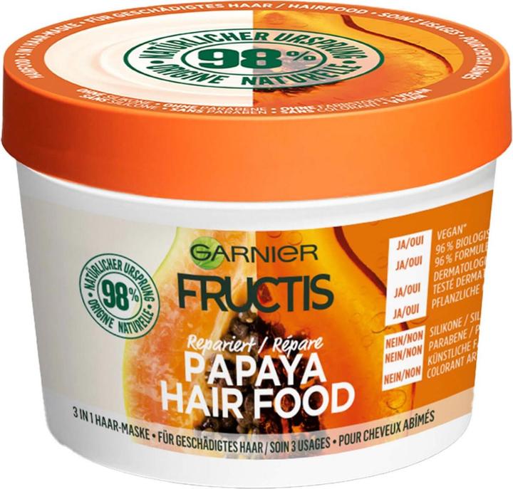 Produktbild Garnier Fructis Hair Food Papaya 3in1 (390 ml)