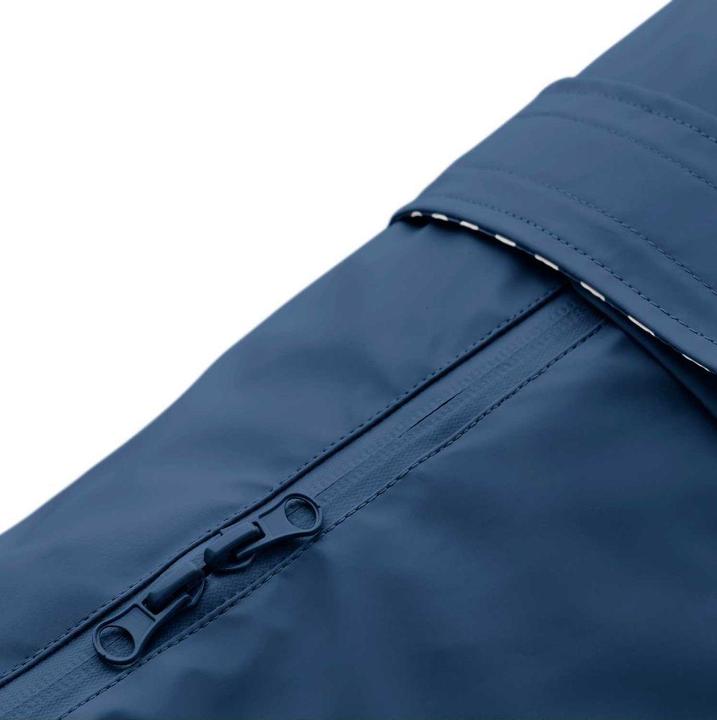 Actual product image Hunter Milford blue mackintosh 45 cm (45, Dog raincoat)