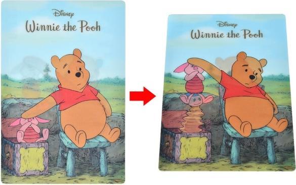 Produktbild Disney Pooh & Piglet Postkarte Lentikular (1 Stk.)