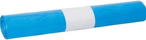 Actual product image Deiss Medium duty bin liners 120 litre blue HDPE (high density polyethylene) (25 x, 120 l)