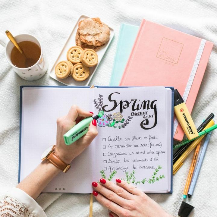 Actual product image Quo Vadis Notebook Life Journal 21 Dot (15 x 21 cm)