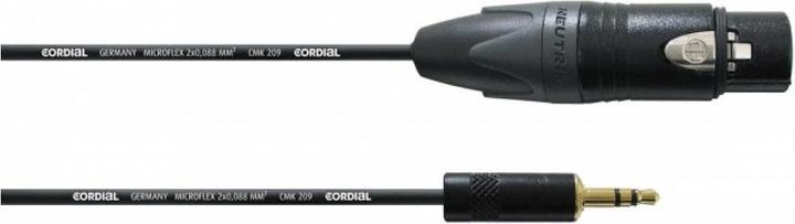 Produktbild Cordial Cpm 3 Fw-Unb (3 m, 3.5mm Klinke (AUX), XLR)