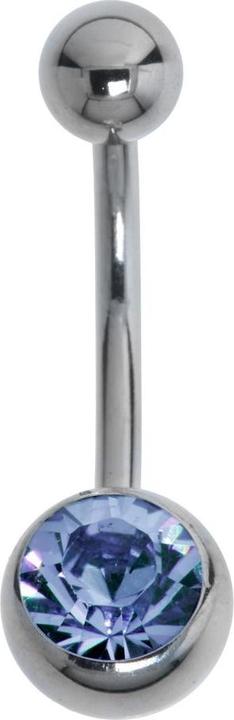 Bijouteria Bauchpiercing (Titan, Kristall)