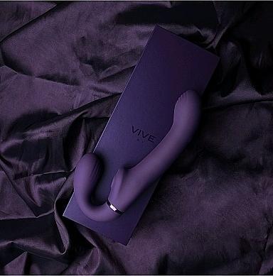 Produktbild Shots Ai - Dual Vibrating & Air Wave Tickler Strapless Strapon
