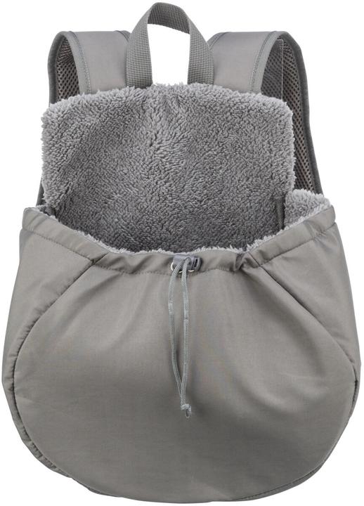 Actual product image Trixie Molly Front Bag, 25 × 38 × 17 cm, Grey (Dog, Reflectors)