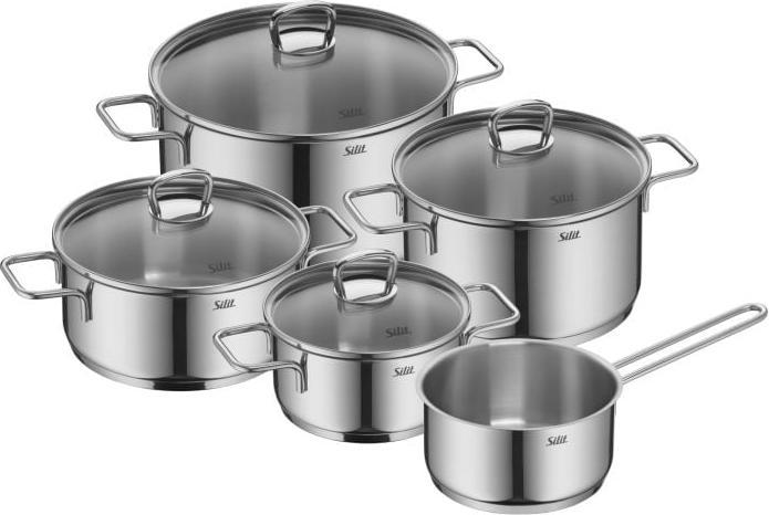 Actual product image Silit Alicante (Pan set + pot set, Stainless steel)