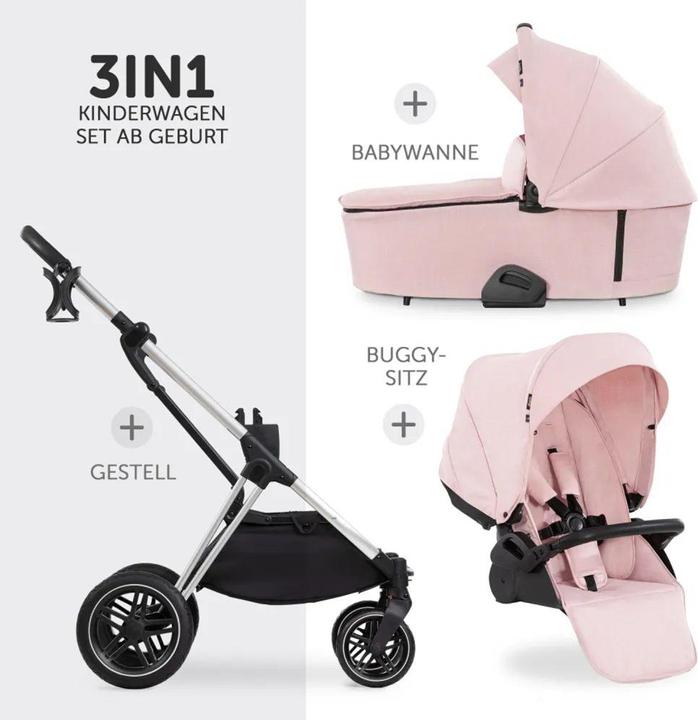 Image du produit Hauck Kinderwagen 3 in 1 4in1 Kinderwagen-Set Vision X Trio Set - inkl. i-Size