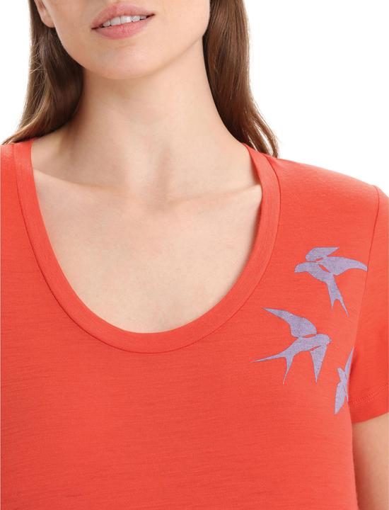 Immagine prodotto Icebreaker Tech Lite II S/S Scoop Donna Forme di Scambio (M)