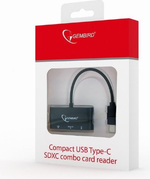 Produktbild Gembird UHB-CR3-02 (USB-C)