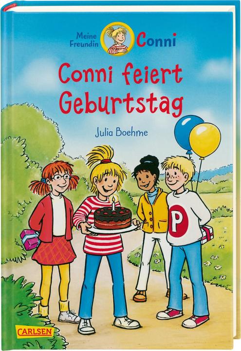 Immagine prodotto Conni-Erzählbände, Band 4: Conni feiert Geburtstag (farbig illustriert) (Tedesco, Julia Boehme, Herdis Albrecht, 2016)