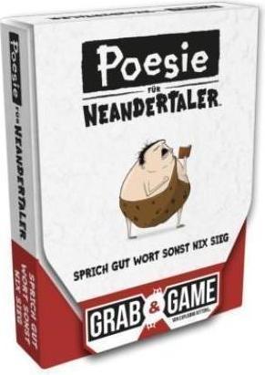 Actual product image Exploding Kittens EXKD0047 - Poetry for Neanderthals: Grab & Game (German)
