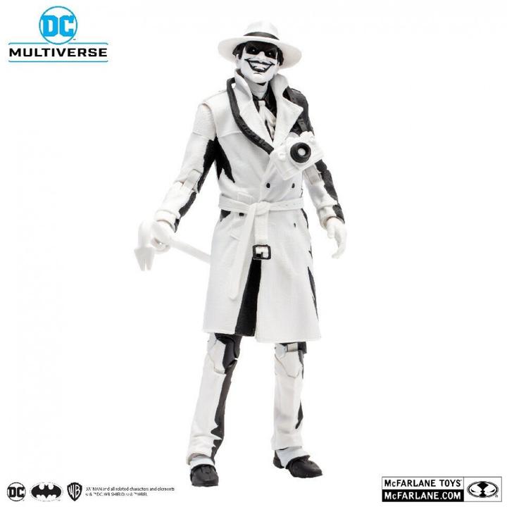 Actual product image McFarlane Batman: Three Jokers DC Multiverse Action Figure The Joker: The Comedian Sketch Edition (Gold