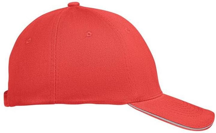 Actual product image MidOcean Buffalo 6 Panel Baseball Cap (One size)